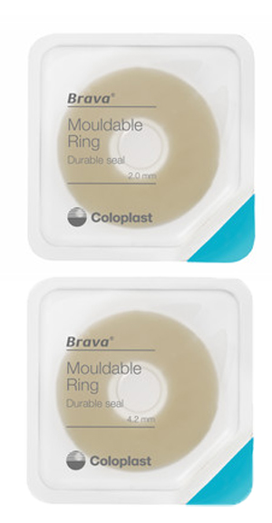 BRAVA ANELLO PLASMABILE DI PASTA NO ALCOL PER STOMIA 2 MM 10 PEZZI - farmagiri