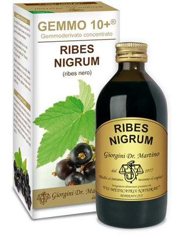 GEMMO 10+ RIBES NERO 200 ML LIQUIDO ANALCOLICO - farmagiri