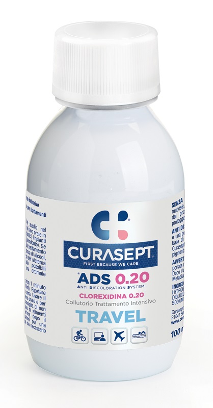 CURASEPT COLLUTORIO 0,20 ADS TRAVEL 100 ML - farmagiri