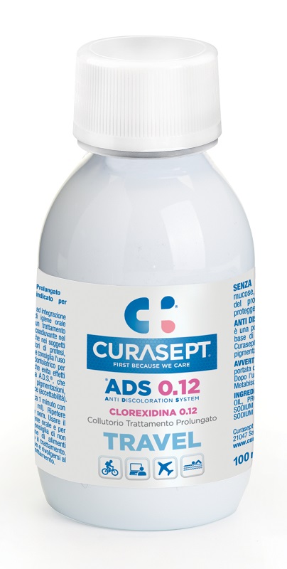 CURASEPT COLLUTORIO 0,12 TRAVEL ADS 100 ML - farmagiri