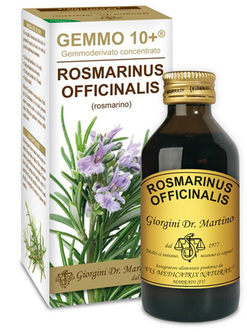 GEMMO 10+ ROSMARINO LIQUIDO ANALCOLICO 100 ML - farmagiri