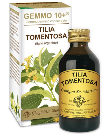 GEMMO 10+ TIGLIO ARGENTEO LIQUIDO ANALCOLICO 100 ML - farmagiri
