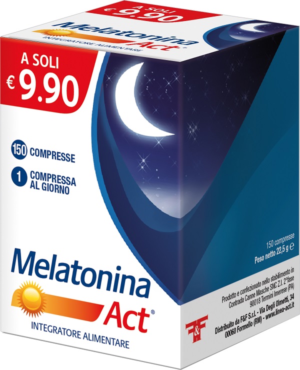 MELATONINA ACT 150 COMPRESSE - farmagiri