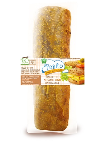 PANITO BAGUETTE CON SEMI DI SESAMO E LINO 180 G - farmagiri