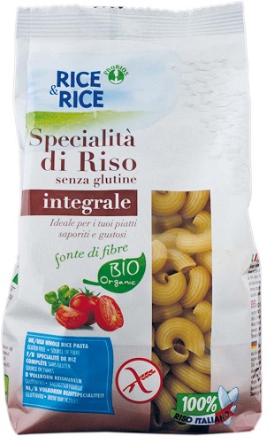 RICE&RICE CHIFFERI DI RISO INTEGRALE 250 G - farmagiri