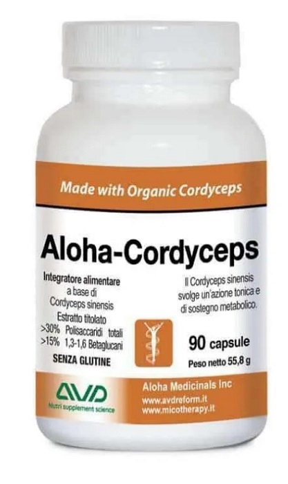 ALOHA CORDYCEPS 90 CAPSULE - farmagiri