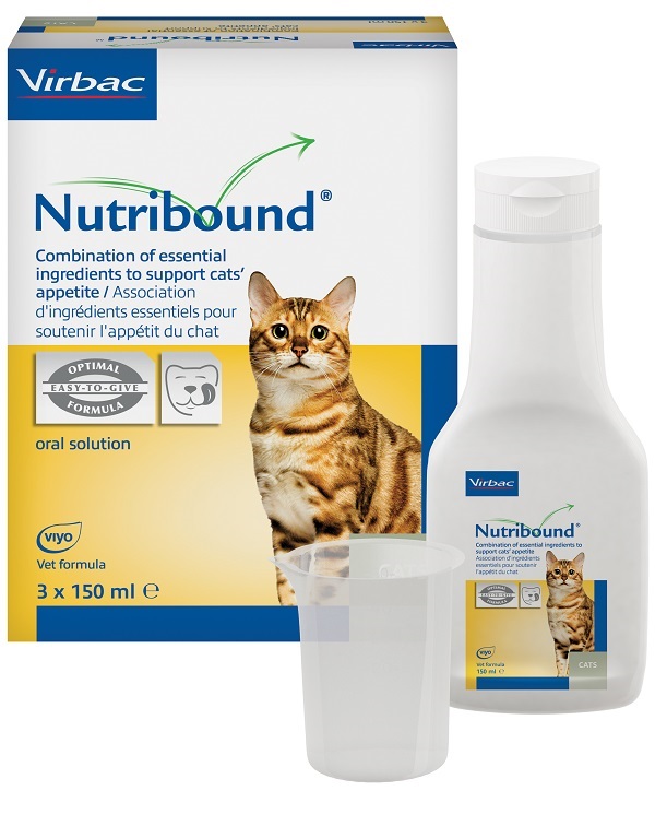 NUTRIBOUND SOLUZIONE ORALE APPETIBILE PER GATTO 3 FLACONI DA 150 ML - farmagiri