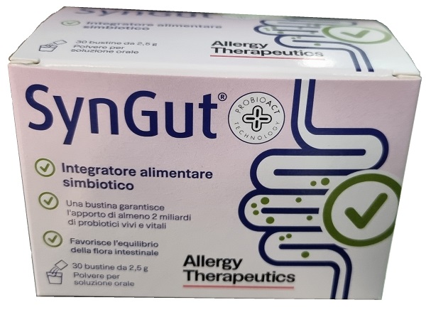 SYNGUT 30 BUSTINE DI LIOFILIZZATO DA 2,5 G IN ASTUCCIO 75 G - farmagiri