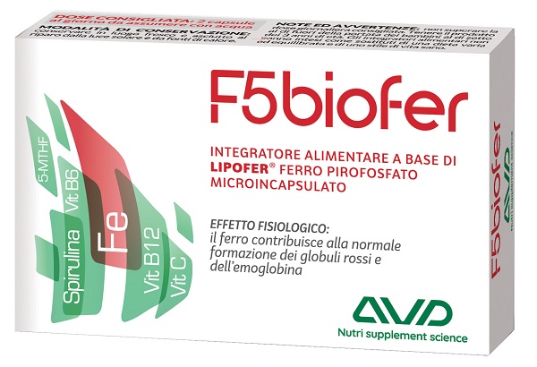 F5 BIOFER 30 CAPSULE BLISTER 14,8 G - farmagiri