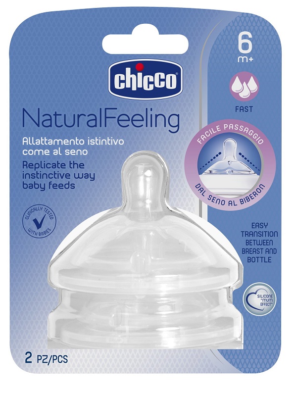CHICCO TETTARELLA STEPUP NEW 6M+ FLUSSO VELOCE - farmagiri