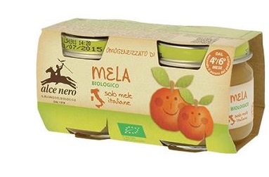 OMOGENEIZZATO DI MELA BABY FOOD BIO 2 X 80 G - farmagiri