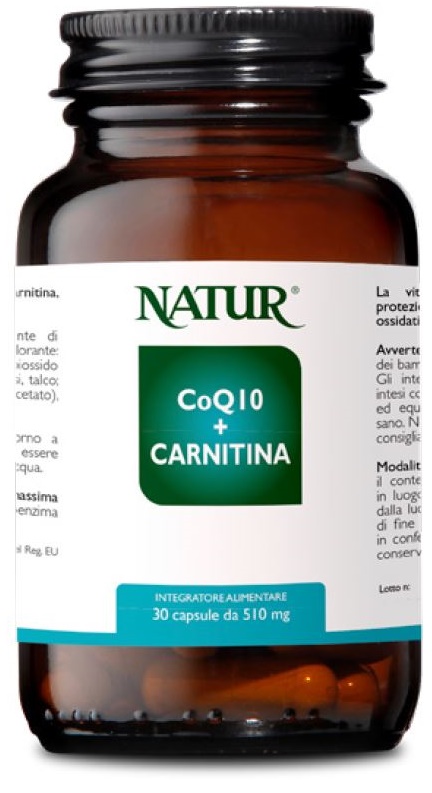 COQ10+CARNITINA 60 CAPSULE - farmagiri
