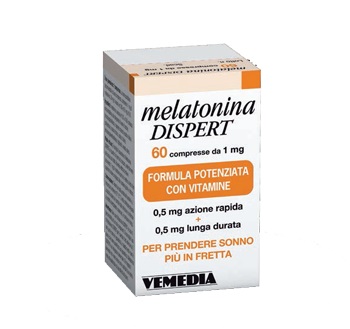 MELATONINA DISPERT 1MG DI MELATONINA 60 COMPRESSE - farmagiri