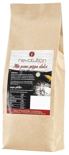 REVOLUTION MIX PANE PIZZA E IMPASTI LIEVITATI 1KG - farmagiri
