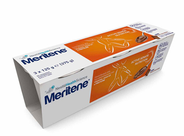 MERITENE CREMA CIOCCOLATO 3 VASETTI X 125 G - farmagiri