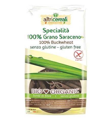 ALTRICEREALI PENNE DI GRANO SARACENO BIO 250 G - farmagiri