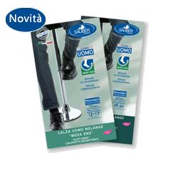 CALZA UOMO MELANGE 140 DENARI TAGLIA PICCOLA VERDE INGLESE - farmagiri