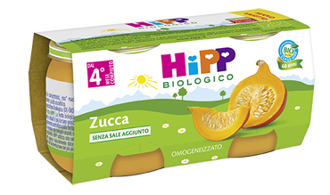 HIPP BIO HIPP BIO OMOGENEIZZATO ZUCCA 2X80 G - farmagiri