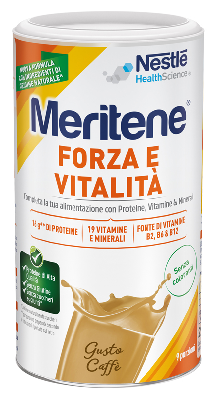 MERITENE FORZA E VITALITA' CAFFE 270 G - farmagiri