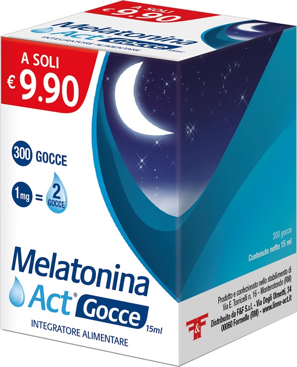 MELATONINA ACT GOCCE 15 ML - farmagiri