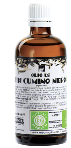 OLIO SEMI CUMINO NERO BIOLOGICO - farmagiri
