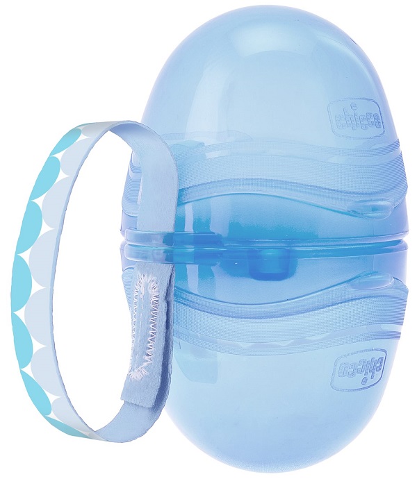 CHICCO PORTASUCCHIETTO DOPPIO BLU 1 PEZZO - farmagiri