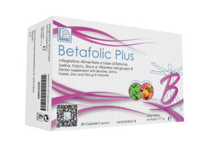 BETAFOLIC PLUS 30 CAPSULE ASTUCCIO 18,6 G - farmagiri