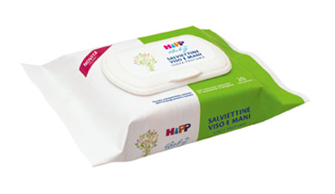 HIPP SALVIETTINE VISO&MANI 1X20 PEZZI - farmagiri