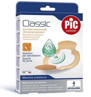 CEROTTO PIC CLASSIC ARTICOLAZIONI ANTIBATTERICO 4 PEZZI - farmagiri