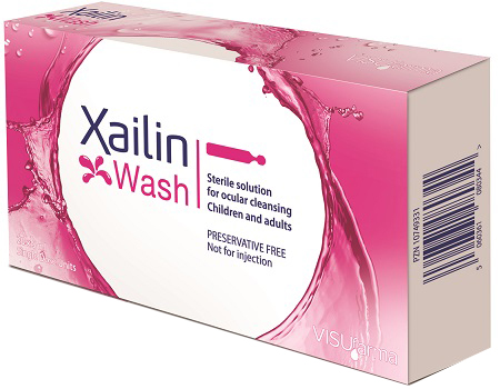 XAILIN WASH SOLUZIONE STERILE OCULARE 20 FLACONCINI 5 ML MONODOSE - farmagiri