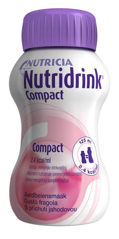 NUTRIDRINK COMPACT FRAGOLA 4X125 ML - farmagiri