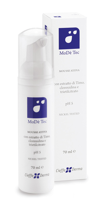 MODE' TEC MOUSSE ATTIVA 70 ML - farmagiri