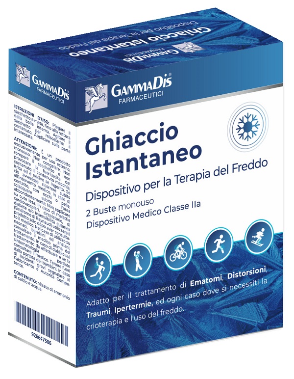GHIACCIO ISTANTANEO TNT GAMMADIS 2 PEZZI GAMMADIS - farmagiri