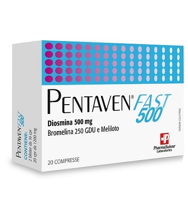 PENTAVEN FAST 500 20 COMPRESSE - farmagiri