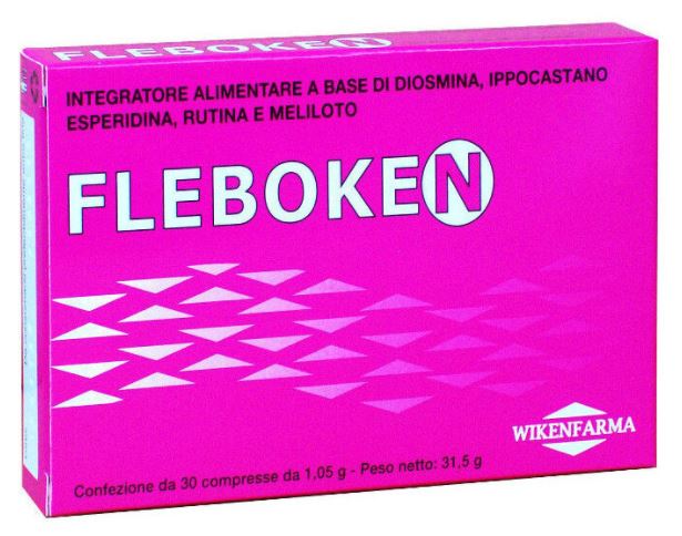 FLEBOKEN 30 COMPRESSE - farmagiri