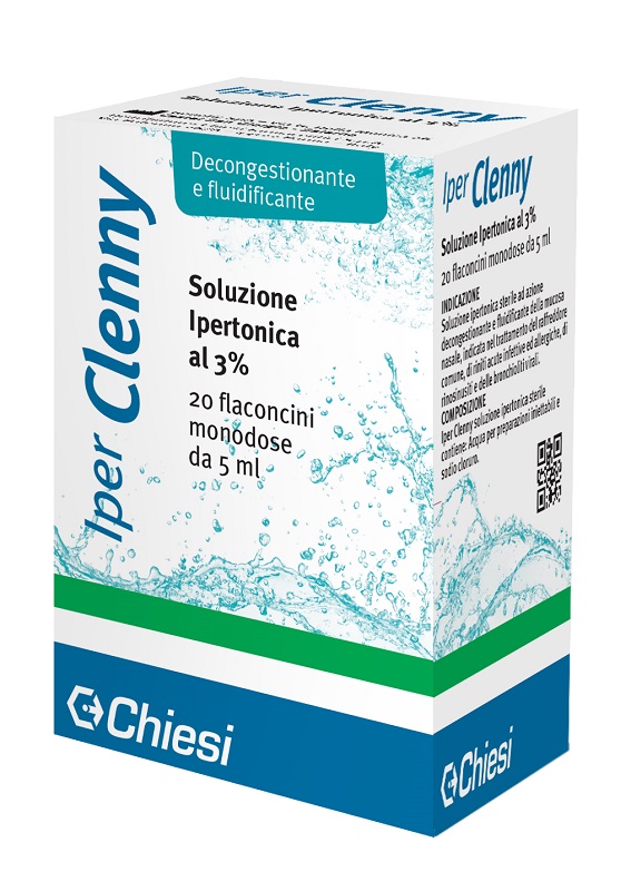 IPER CLENNY SOLUZIONE IPERTONICA MONODOSE 20 FLACONI 2 ML - farmagiri