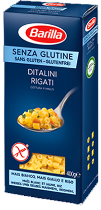 BARILLA DITALINI RIGATI 400 G - farmagiri