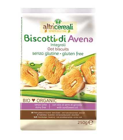 ALTRICEREALI BISCOTTI ALL'AVENA INTEGRALI 250 G - farmagiri