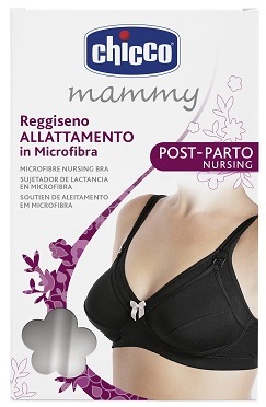 CHICCO MAMMY REGGISENO MICROFIBRA ALLATTAMENTO NERO 6C - farmagiri