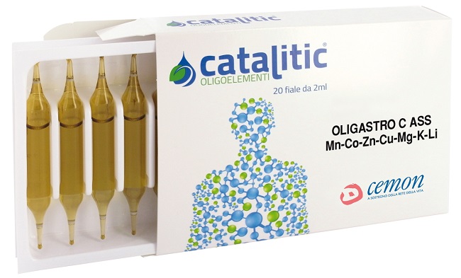 CATALITIC OLIGOELEMENTI OLIGATRO MN-CO-ZN-CU-MG-K-LI 20 AMPOLLE - farmagiri