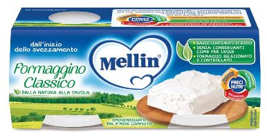 MELLIN BABY FORMAGGINO CLASSICO 2 X 80 G - farmagiri