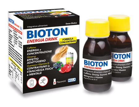 BIOTON ENERGIA DRINK 4 FLACONCINI X 50 ML - farmagiri