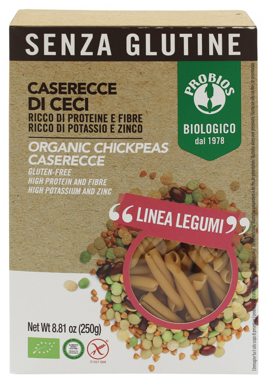 SPECIALITA' 100% LEGUMI CASERECCE CECI 250 G - farmagiri