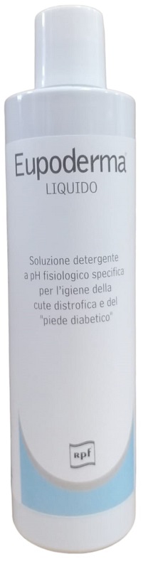 EUPODERMA LIQUIDO SOLUZIONE DETERGENTE PER PIEDE DIABETICO 300 ML - farmagiri