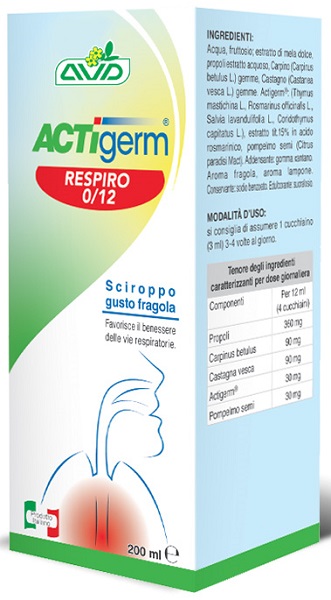 ACTIGERM RESPIRO 0-12 200 ML - farmagiri