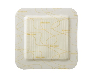MEDICAZIONE BIATAIN IN SCHIUMA DI POLIURETANO CON BORDO ADESIVO IN SILICONE 10X10 CM 10 PEZZI - farmagiri
