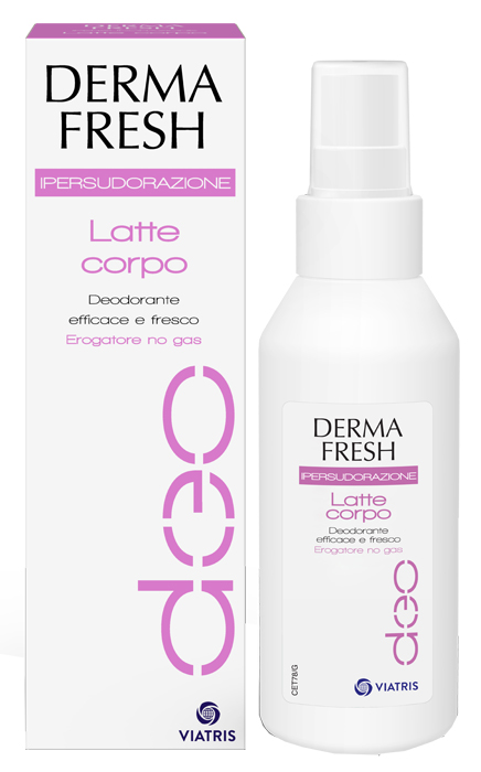 DERMAFRESH IPERSUDORAZIONE LATTE CORPO DEODORANTE 100 ML - farmagiri