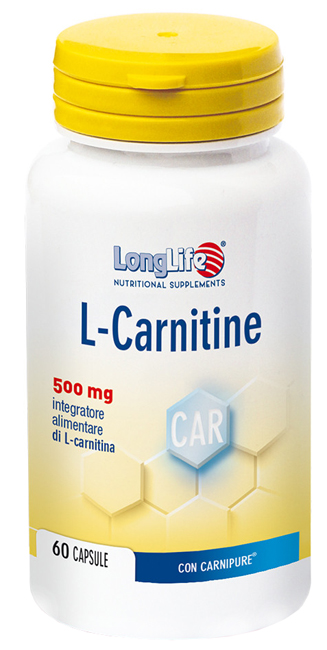 LONGLIFE L-CARNITINE 60 CAPSULE DI GELATINA DA 960 MG - farmagiri