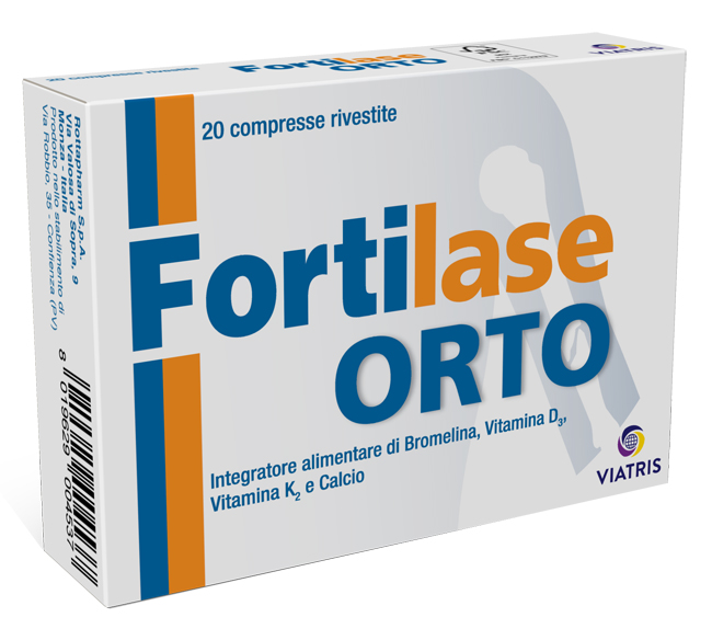 FORTILASE ORTO 20 COMPRESSE RIVESTITE - farmagiri