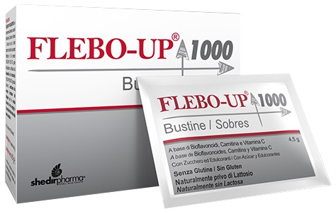 FLEBO-UP 1000 18 BUSTINE 4,5 G - farmagiri